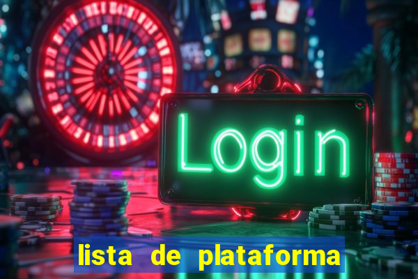 lista de plataforma de jogos